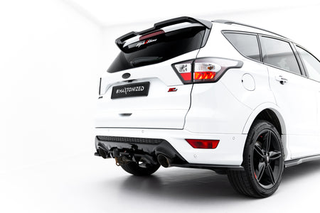 Rear Splitter (with vertical bars) suitable for Ford Kuga ST-Line Mk2 Facelift