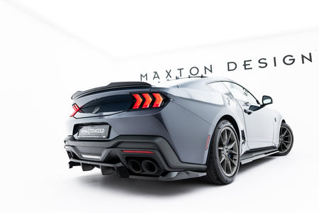 Rear Splitter (with vertical bars) suitable for Ford Mustang Dark Horse Mk7