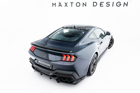 Rear Splitter (with vertical bars) suitable for Ford Mustang Dark Horse Mk7