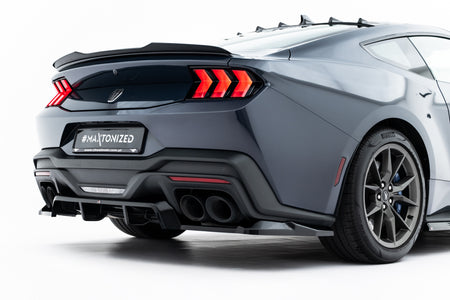 Rear Splitter (with vertical bars) suitable for Ford Mustang Dark Horse Mk7