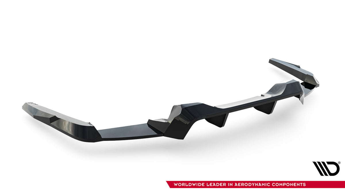 Rear Splitter (with vertical bars) suitable for Ford Mustang Dark Horse Mk7
