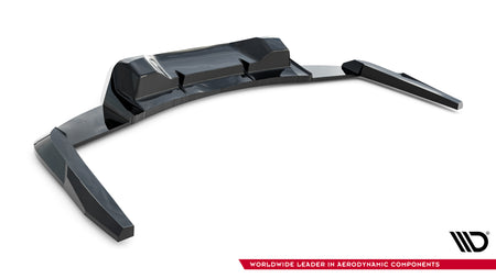 Rear Splitter (with vertical bars) suitable for Ford Mustang Dark Horse Mk7