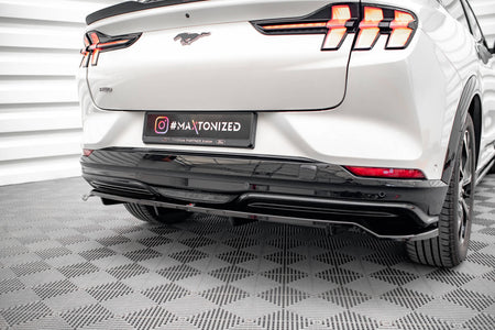 Rear Splitter (with vertical bars) suitable for Ford Mustang Mach-E Mk1