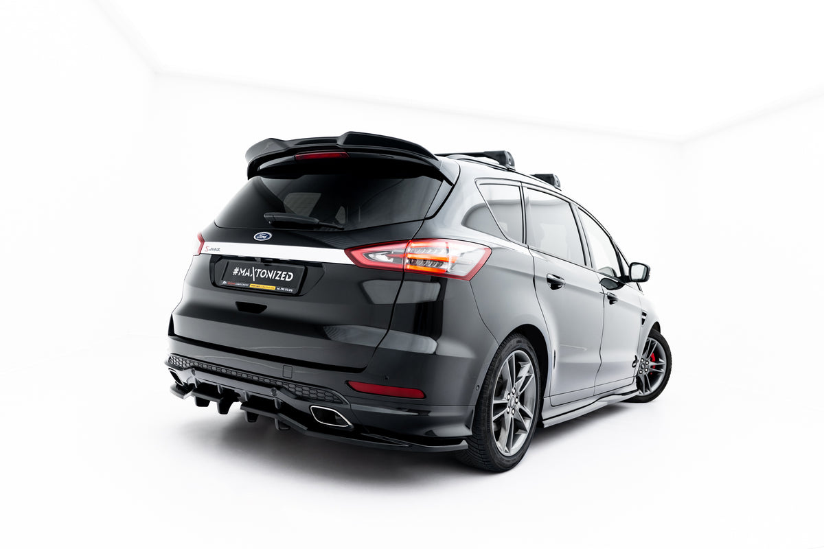 Rear Splitter (with vertical bars) suitable for Ford S-Max ST-Line Mk2 Facelift