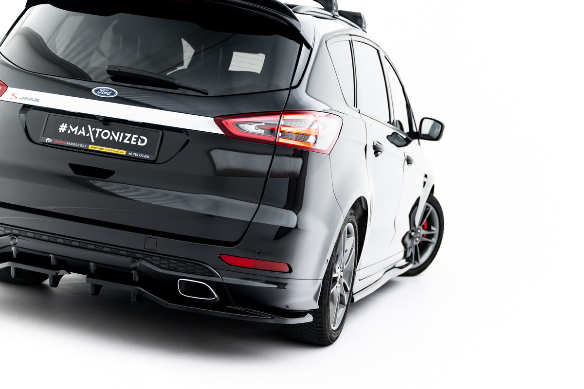 Rear Splitter (with vertical bars) suitable for Ford S-Max ST-Line Mk2 Facelift