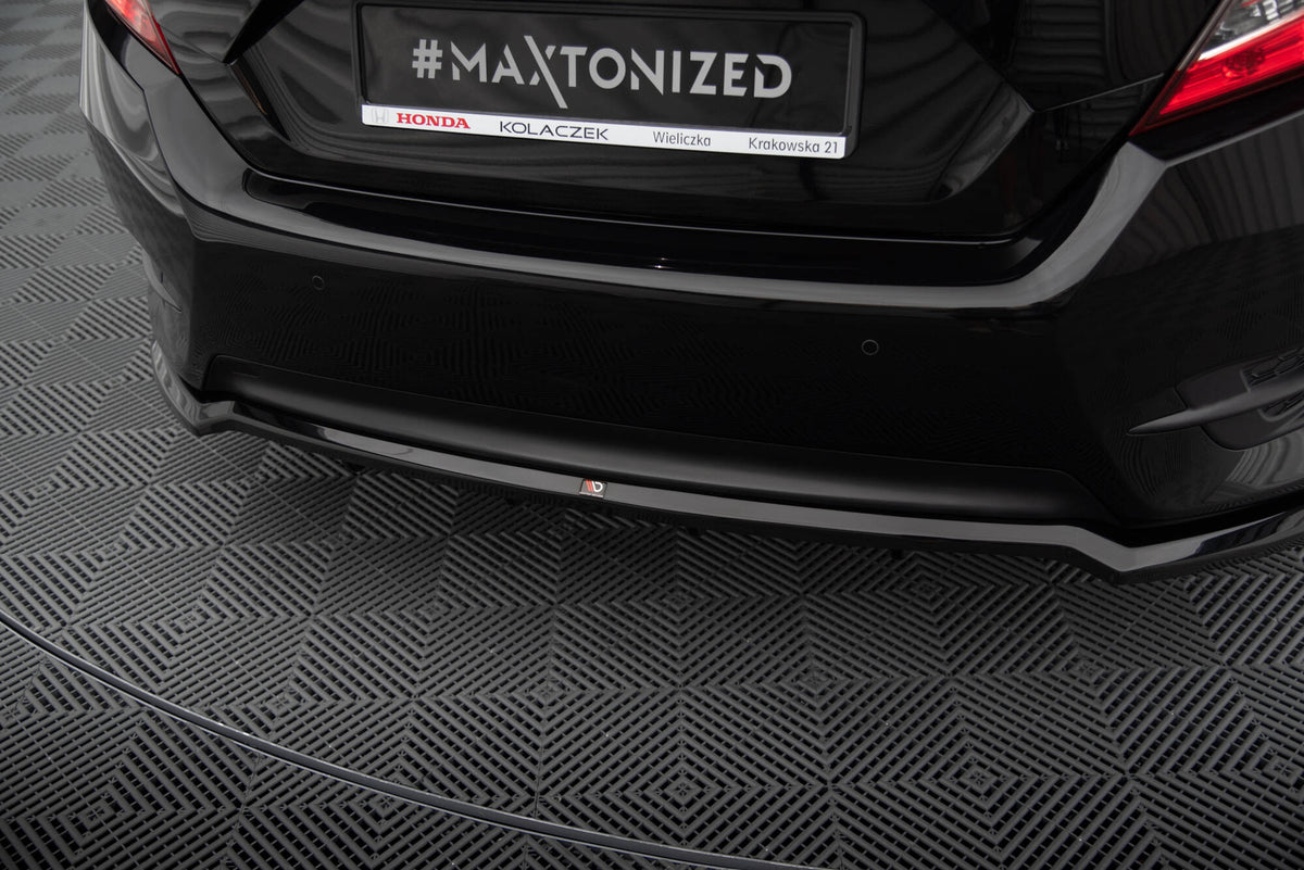 Rear Splitter (with vertical bars) suitable for Honda Civic Mk10