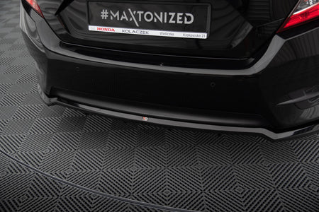 Rear Splitter (with vertical bars) suitable for Honda Civic Mk10