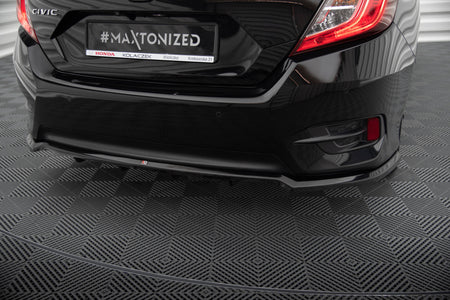 Rear Splitter (with vertical bars) suitable for Honda Civic Mk10