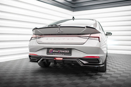 Rear Splitter (with vertical bars) suitable for Hyundai Elantra Mk7
