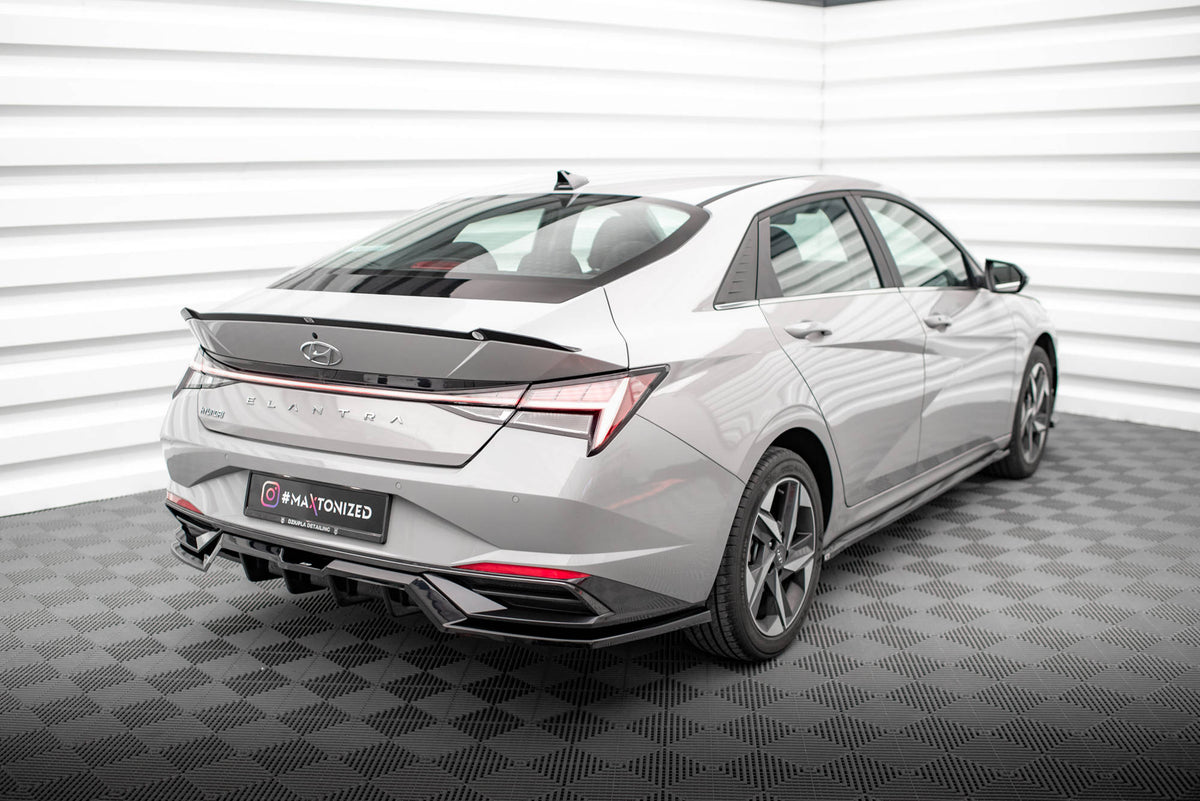 Rear Splitter (with vertical bars) suitable for Hyundai Elantra Mk7