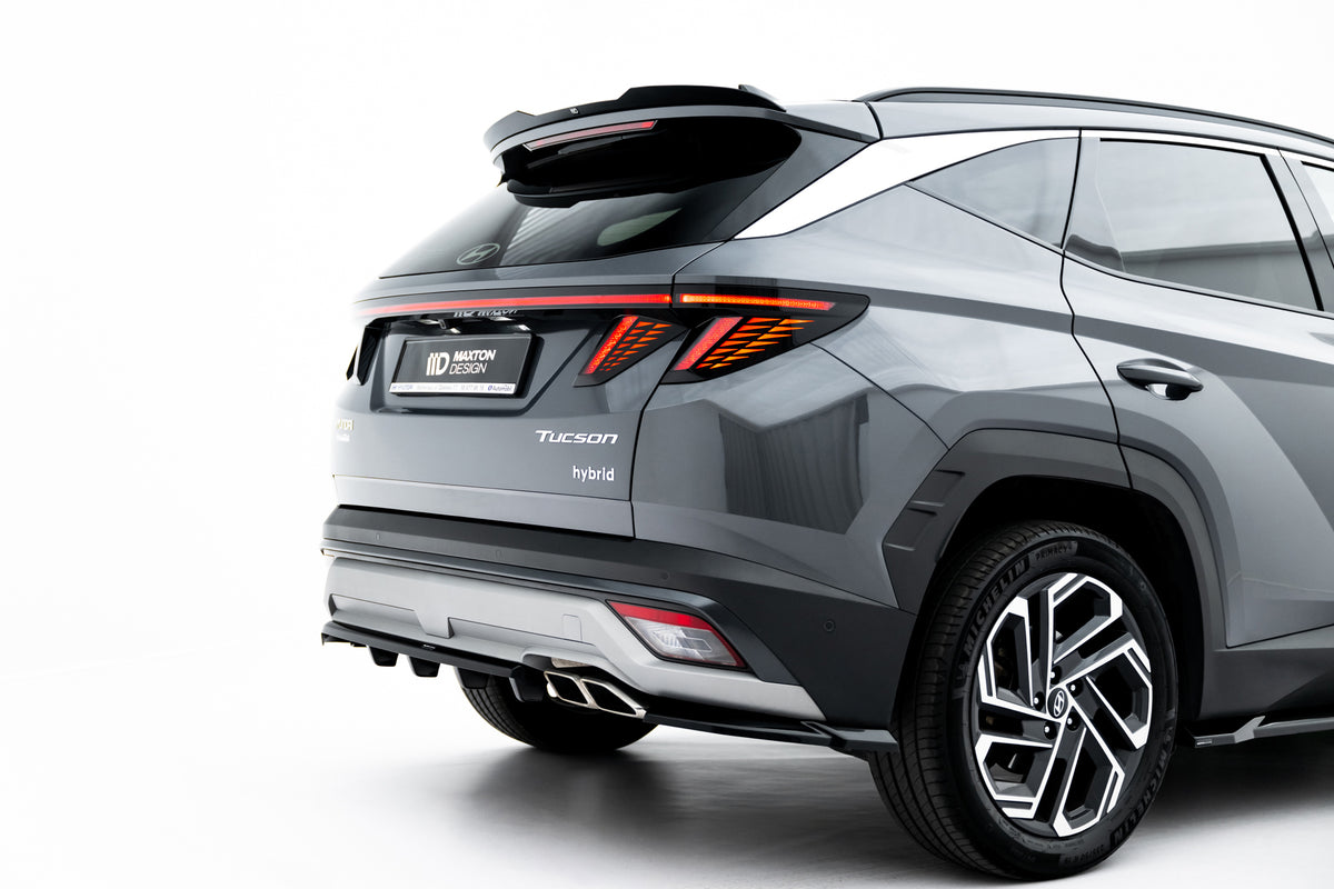 Rear Splitter (with vertical bars) suitable for Hyundai Tucson Mk4 Facelift
