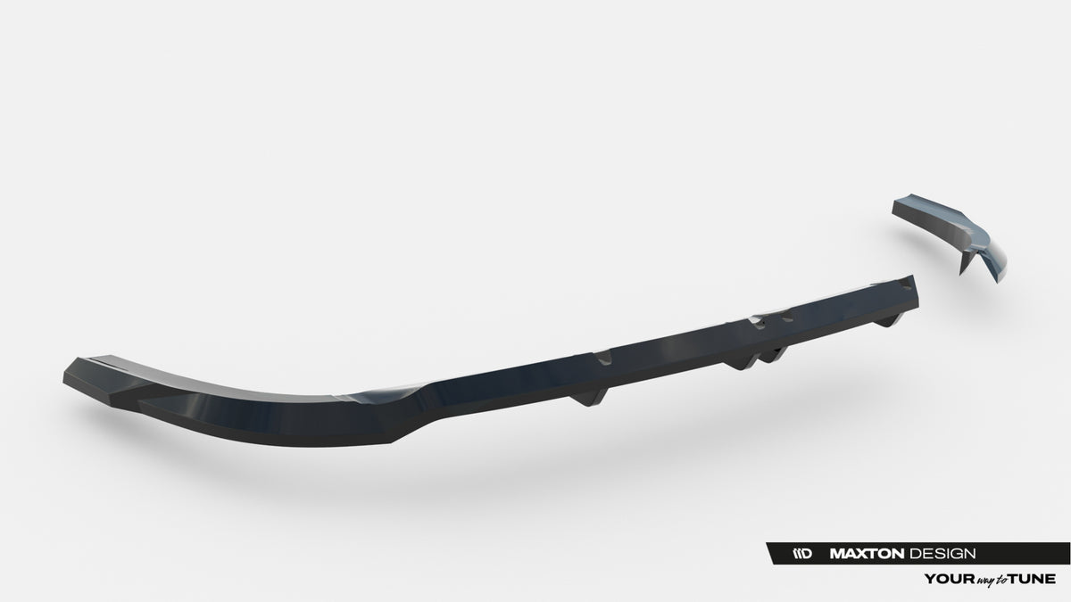 Rear Splitter (with vertical bars) suitable for Hyundai Tucson N-Line Mk4 Facelift