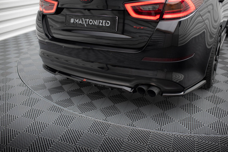 Rear Splitter (with vertical bars) suitable for Kia Optima Mk3