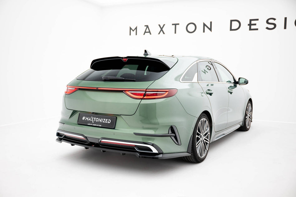 Rear Splitter (with vertical bars) suitable for Kia Proceed GT-Line Mk1 Facelift