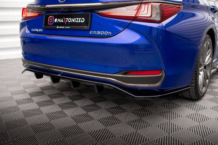Rear Splitter (with vertical bars) suitable for Lexus ES F Sport Mk7