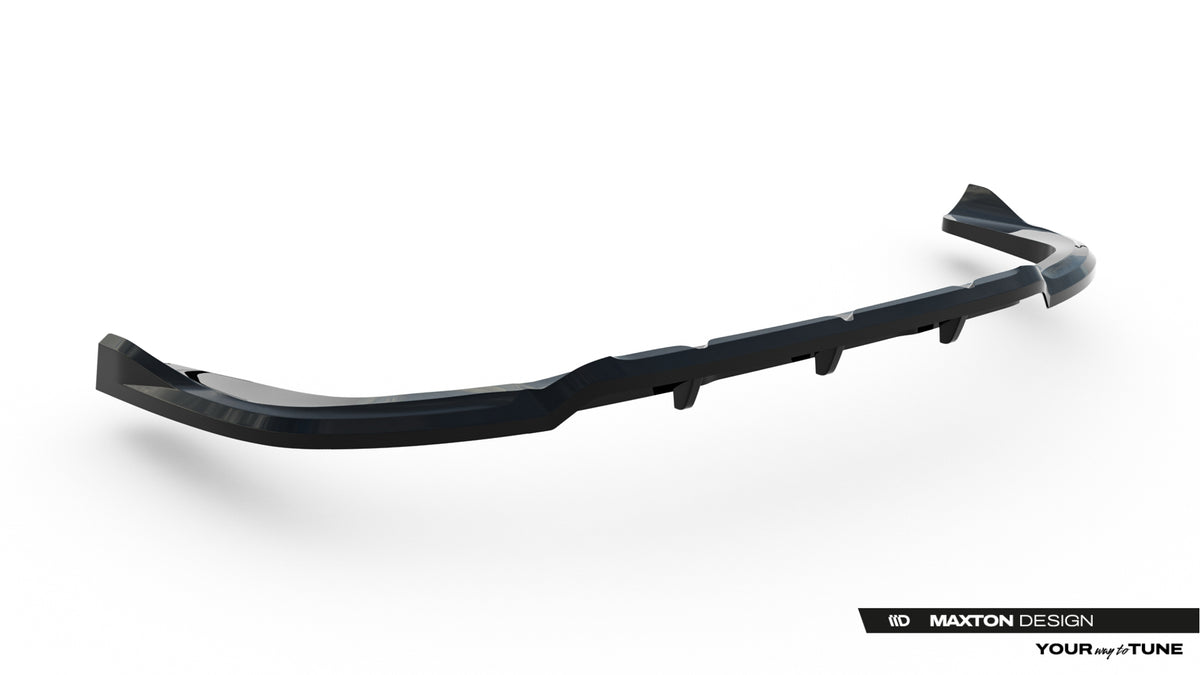 Rear Splitter (with vertical bars) suitable for Lexus RX F-Sport Mk4 Facelift