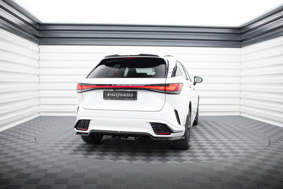 Rear Splitter (with vertical bars) suitable for Lexus RX F-Sport Mk5