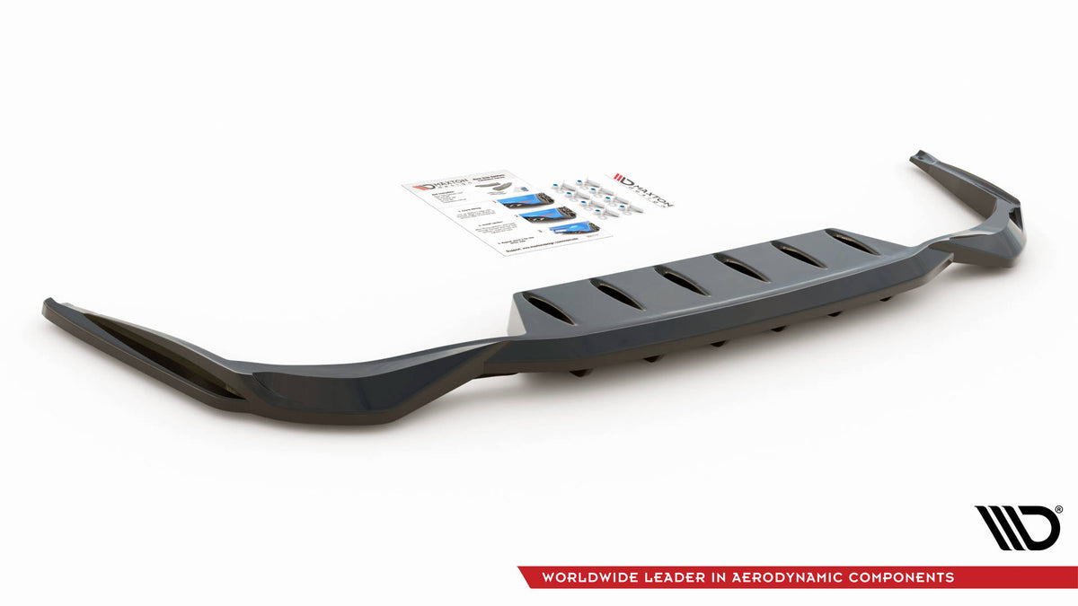 Rear Splitter (with vertical bars) suitable for Lexus UX Mk1