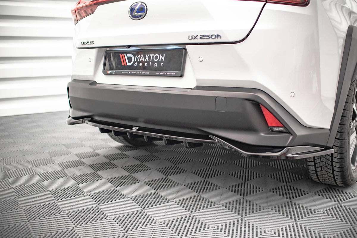 Rear Splitter (with vertical bars) suitable for Lexus UX Mk1