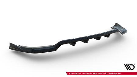 Rear Splitter (with vertical bars) suitable for MG HS Mk1 Facelift