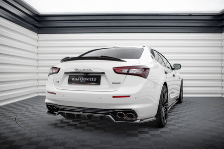 Rear Splitter (with vertical bars) suitable for Maserati Ghibli Mk3 Facelift