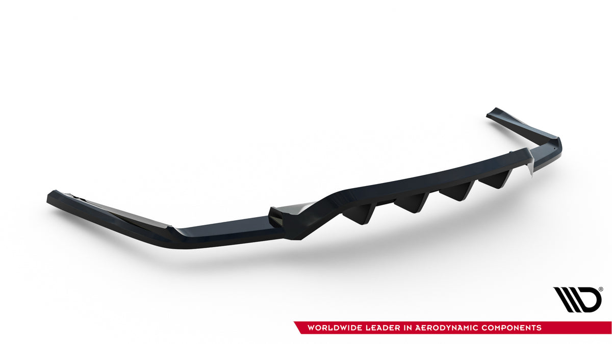 Rear Splitter (with vertical bars) suitable for Maserati Ghibli Modena Mk3 Facelift