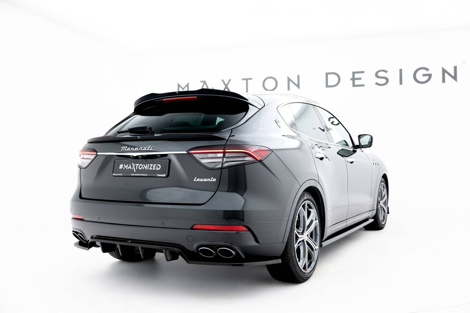 Rear Splitter (with vertical bars) suitable for Maserati Levante GT Mk1 Facelift