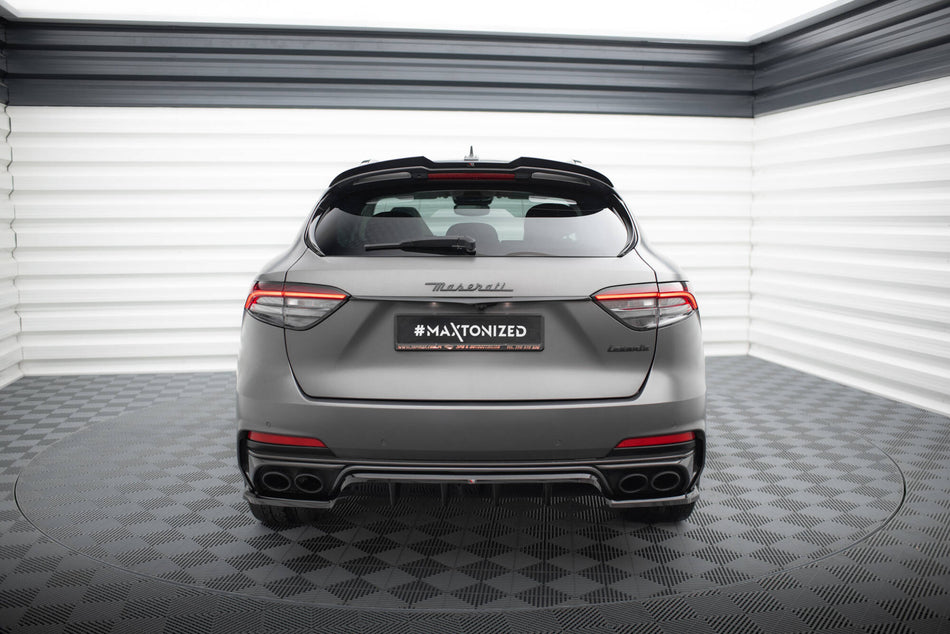 Rear Splitter (with vertical bars) suitable for Maserati Levante Trofeo Mk1