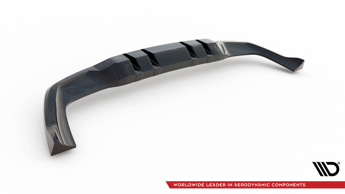 Rear Splitter (with vertical bars) suitable for Mercedes-AMG A35 Hatchback W177