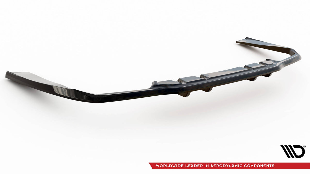Rear Splitter (with vertical bars) suitable for Mercedes-AMG C63 Sedan / Estate W205 Facelift