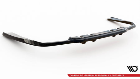 Rear Splitter (with vertical bars) suitable for Mercedes-AMG C63 Sedan / Estate W205 Facelift