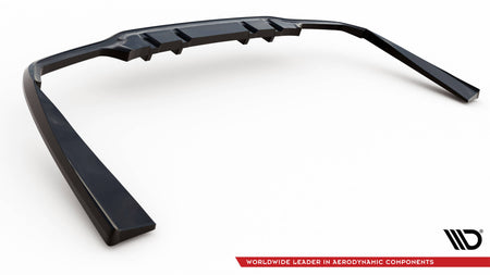 Rear Splitter (with vertical bars) suitable for Mercedes-AMG C63 Sedan / Estate W205 Facelift