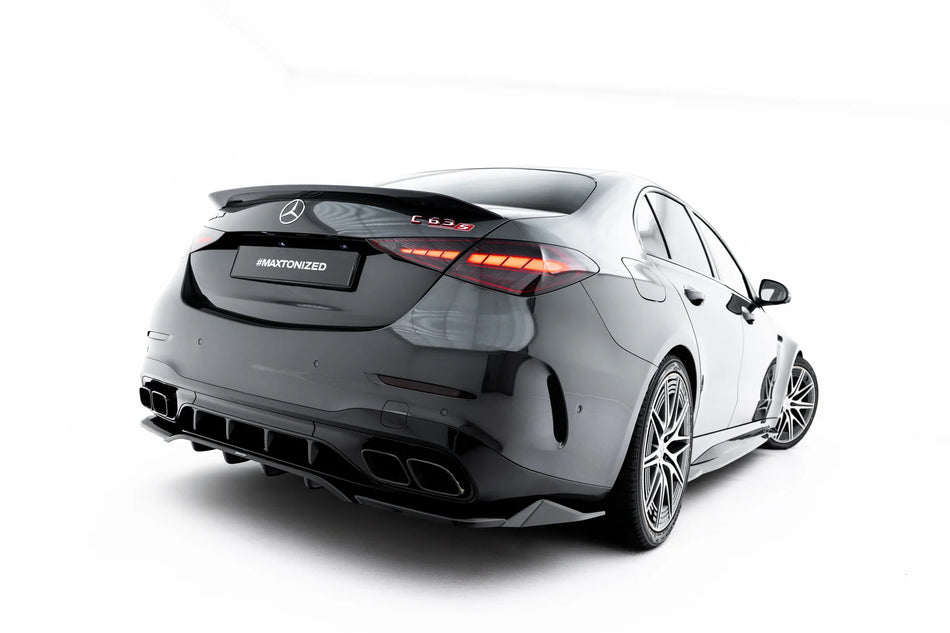Rear Splitter (with vertical bars) suitable for Mercedes-AMG C63 Sedan / Estate W206 / S206