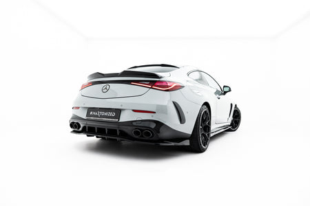 Rear Splitter (with vertical bars) suitable for Mercedes-AMG CLE 53 Aero C236