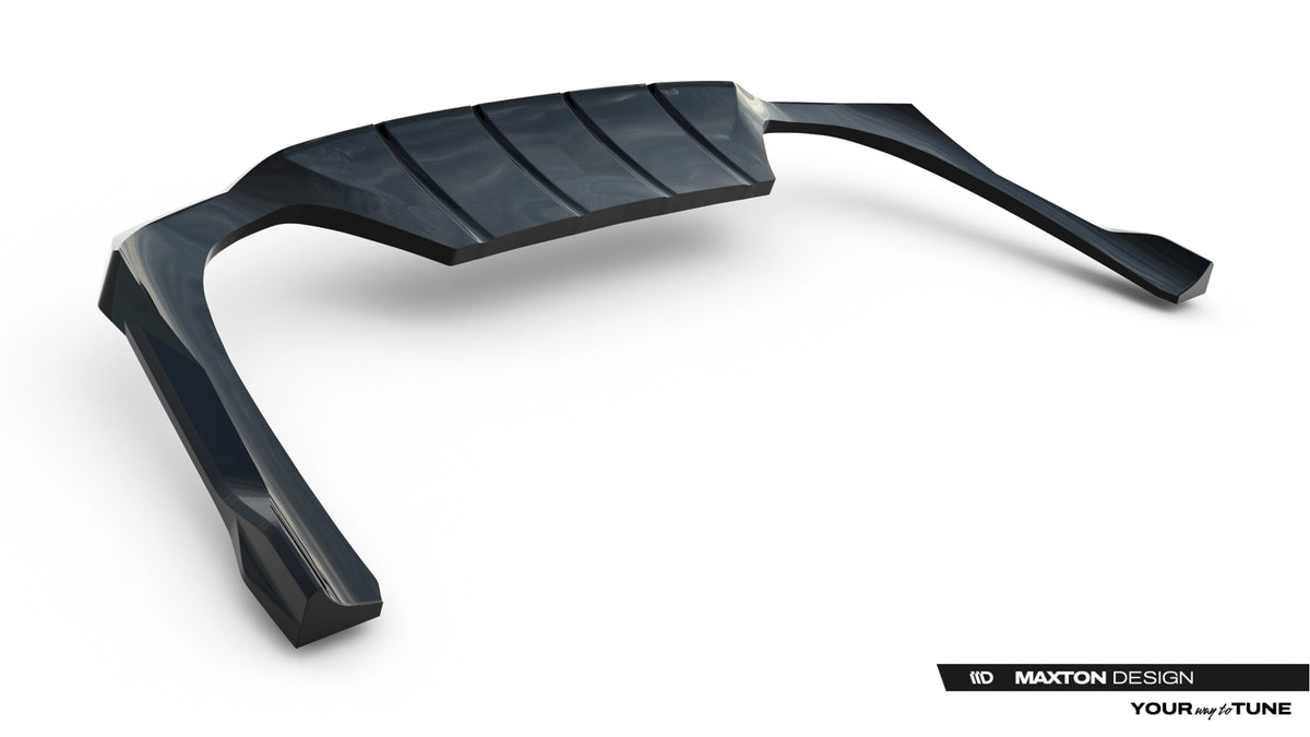 Rear Splitter (with vertical bars) suitable for Mercedes-AMG E53 Sedan / Estate W214
