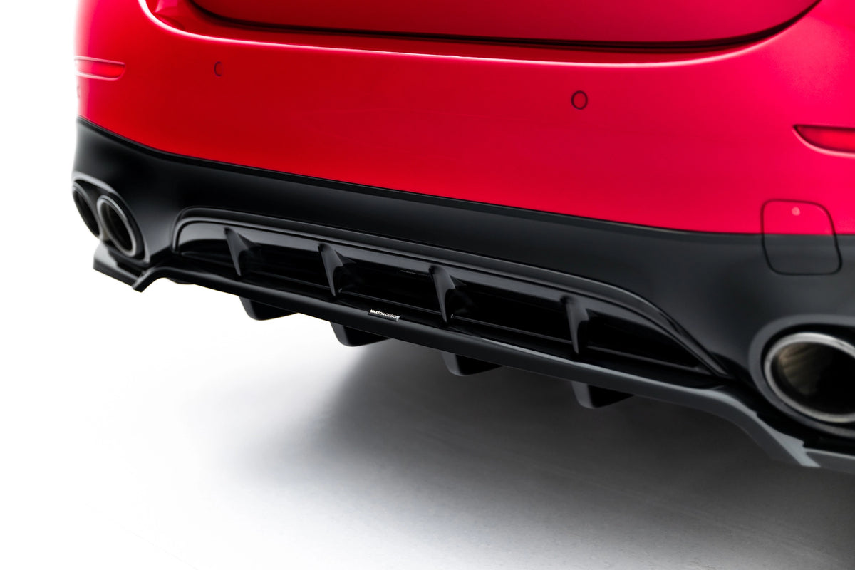 Rear Splitter (with vertical bars) suitable for Mercedes-AMG E53 Sedan / Estate W214