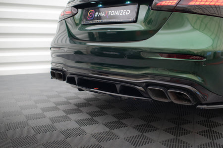 Rear Splitter (with vertical bars) suitable for Mercedes-AMG E63 W213 Facelift