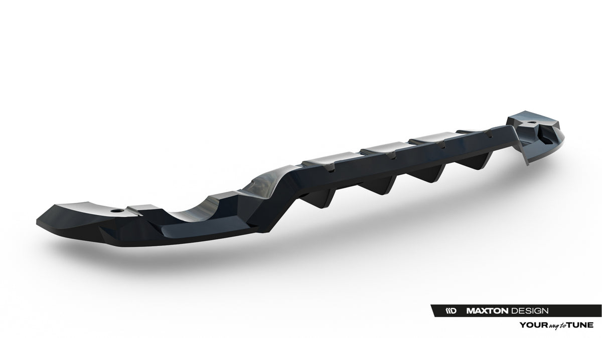 Rear Splitter (with vertical bars) suitable for Mercedes-AMG GLA 35 H247 Facelift