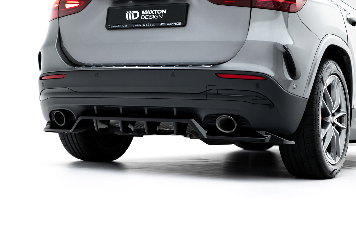 Rear Splitter (with vertical bars) suitable for Mercedes-AMG GLA 35 H247 Facelift