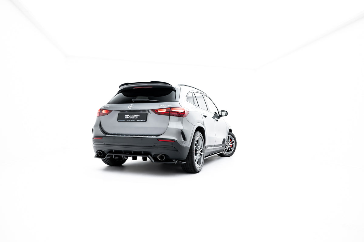 Rear Splitter (with vertical bars) suitable for Mercedes-AMG GLA 35 H247 Facelift