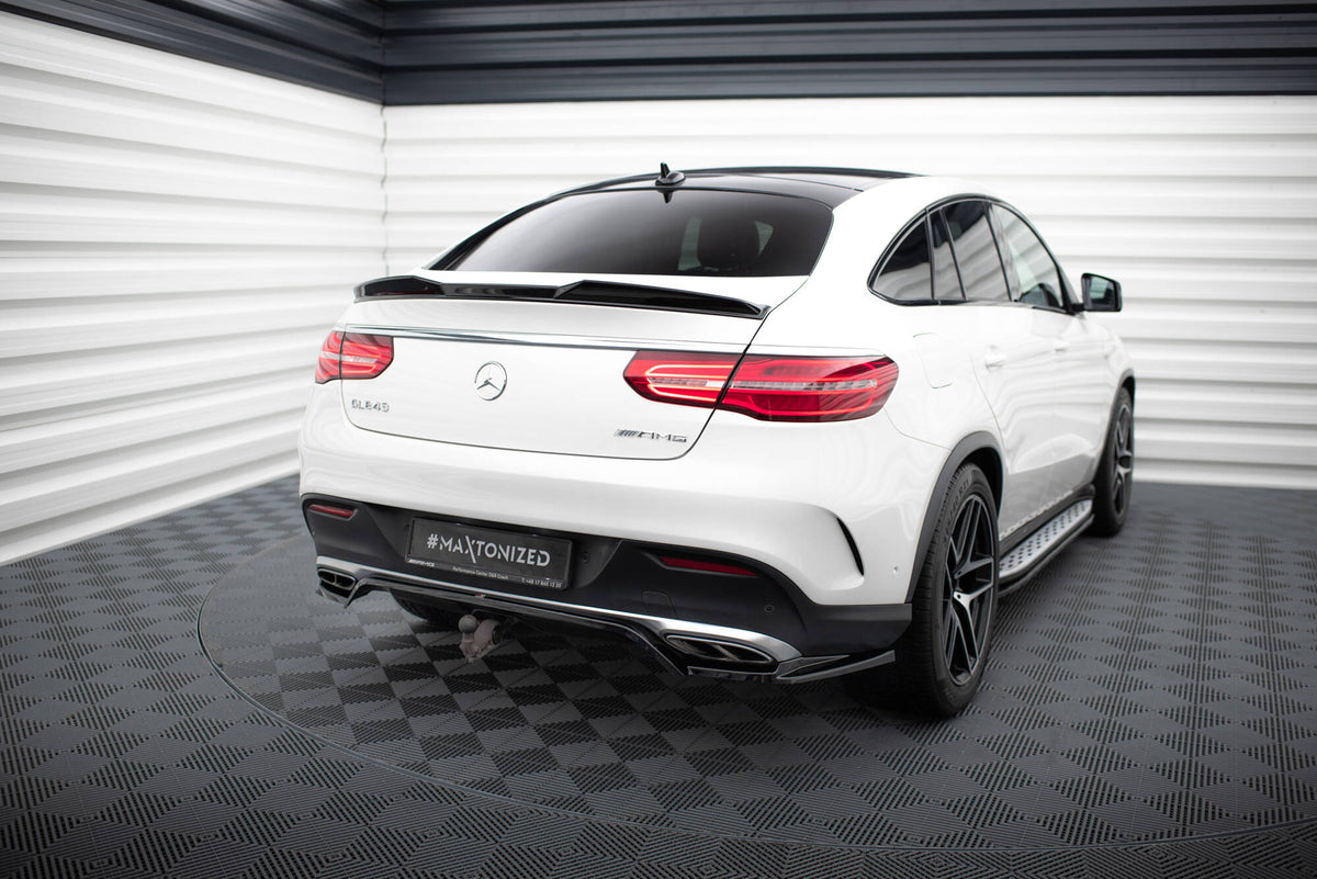 Rear Splitter (with vertical bars) suitable for Mercedes-AMG GLE 43 Coupe C292