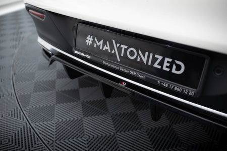 Rear Splitter (with vertical bars) suitable for Mercedes-AMG GLE 43 Coupe C292