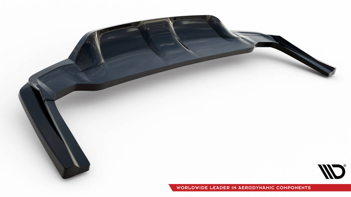 Rear Splitter (with vertical bars) suitable for Mercedes-AMG GLE 43 Coupe C292