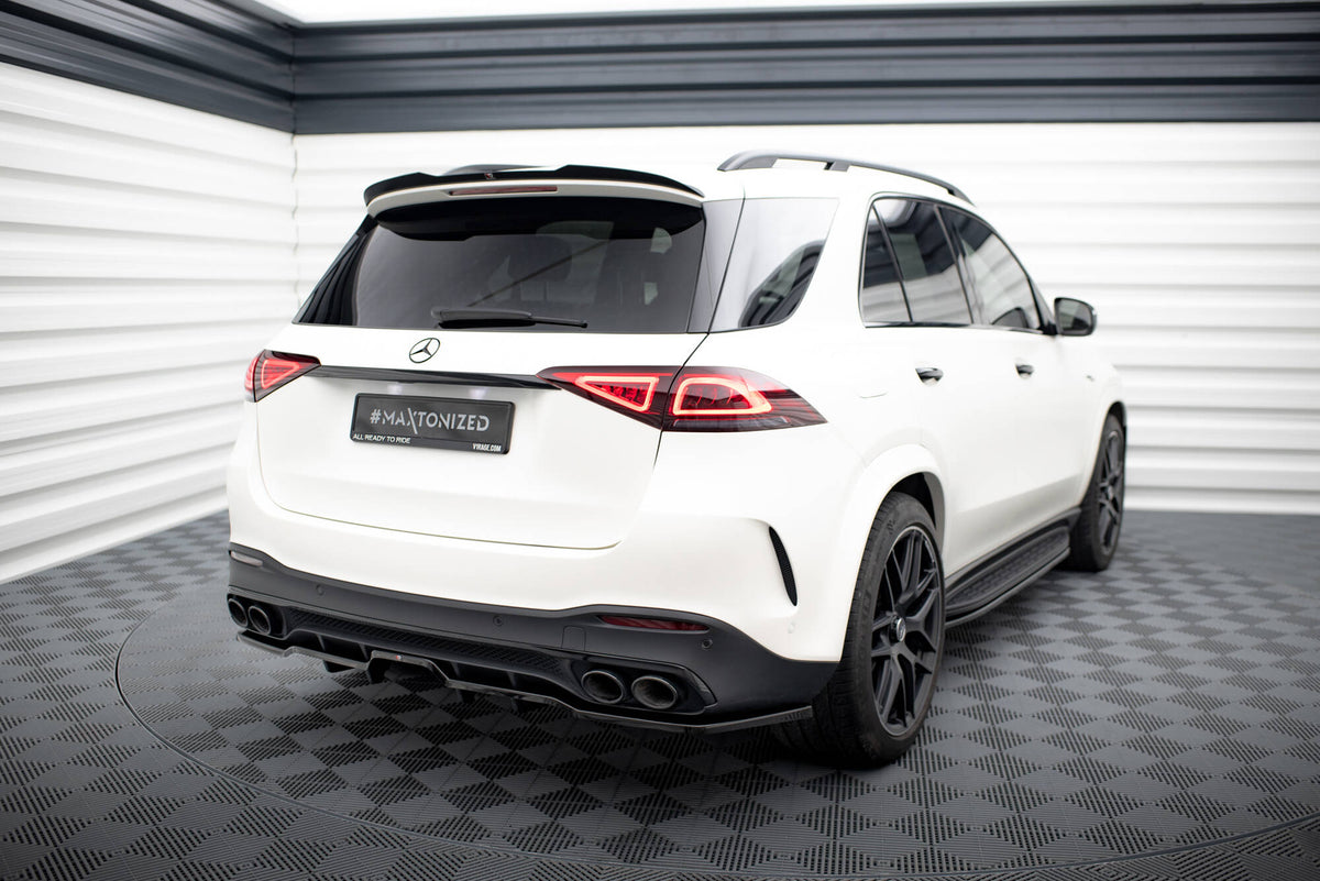 Rear Splitter (with vertical bars) suitable for Mercedes-AMG GLE 53 / 63 W167 / W167 Facelift