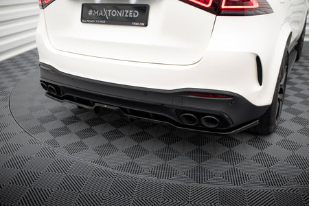 Rear Splitter (with vertical bars) suitable for Mercedes-AMG GLE 53 / 63 W167 / W167 Facelift
