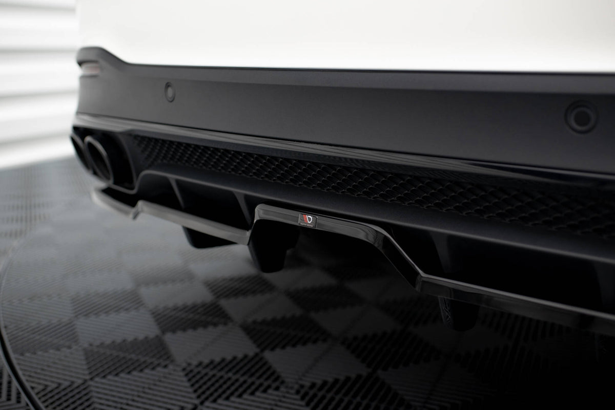 Rear Splitter (with vertical bars) suitable for Mercedes-AMG GLE 53 / 63 W167 / W167 Facelift