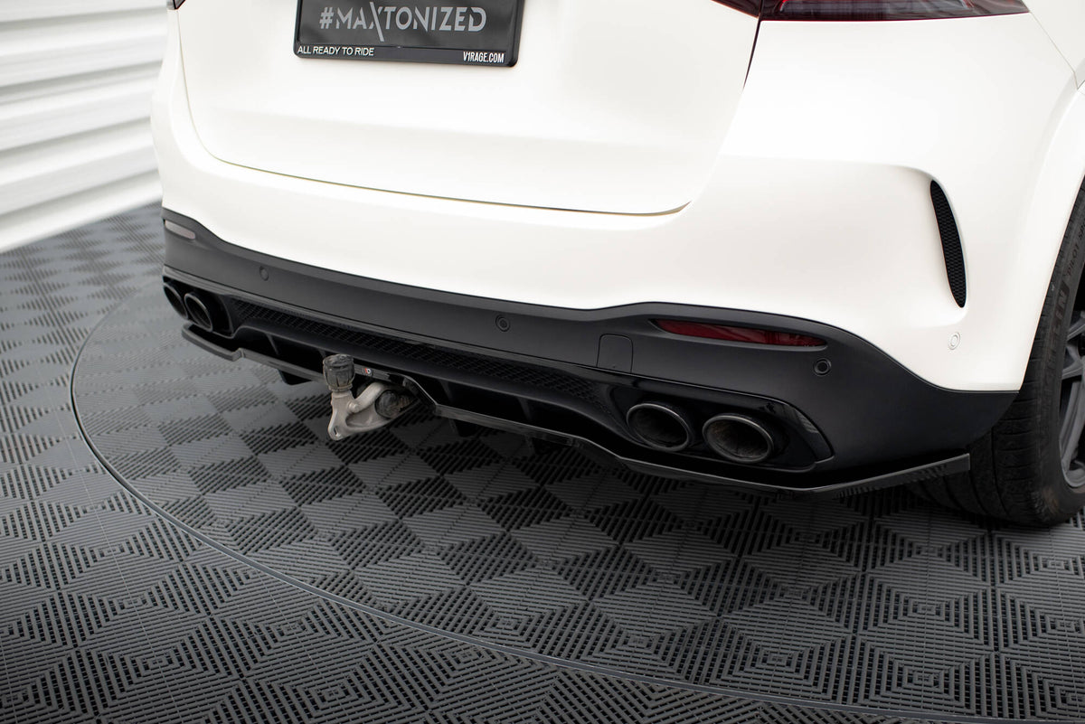 Rear Splitter (with vertical bars) suitable for Mercedes-AMG GLE 53 / 63 W167 / W167 Facelift