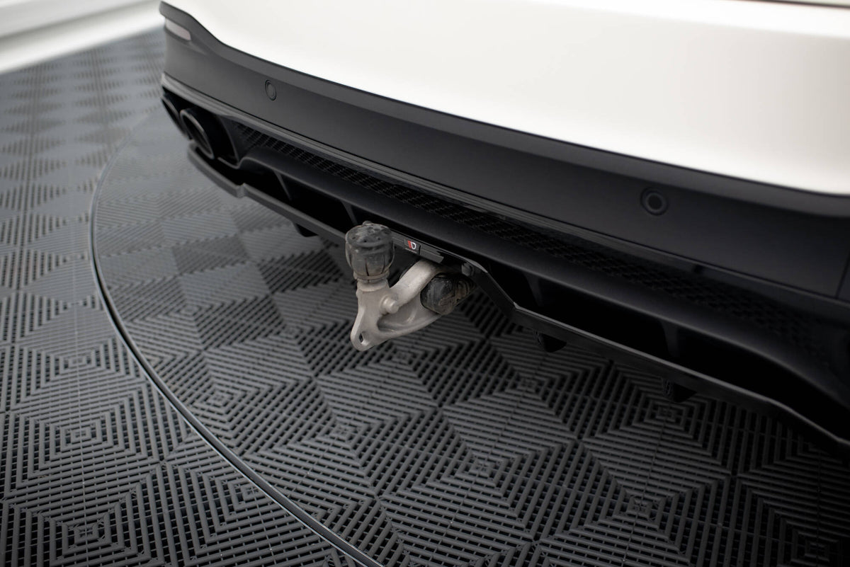 Rear Splitter (with vertical bars) suitable for Mercedes-AMG GLE 53 / 63 W167 / W167 Facelift