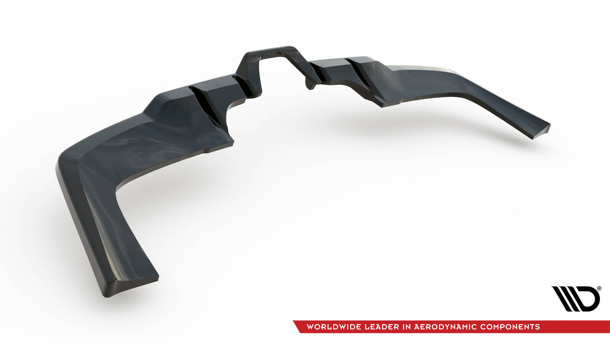 Rear Splitter (with vertical bars) suitable for Mercedes-AMG GLE 53 / 63 W167 / W167 Facelift