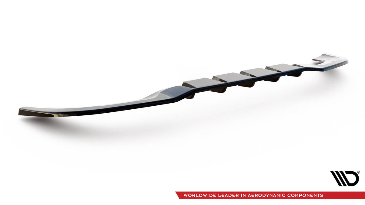 Rear Splitter (with vertical bars) suitable for Mercedes-Benz A Hatchback AMG Line W177